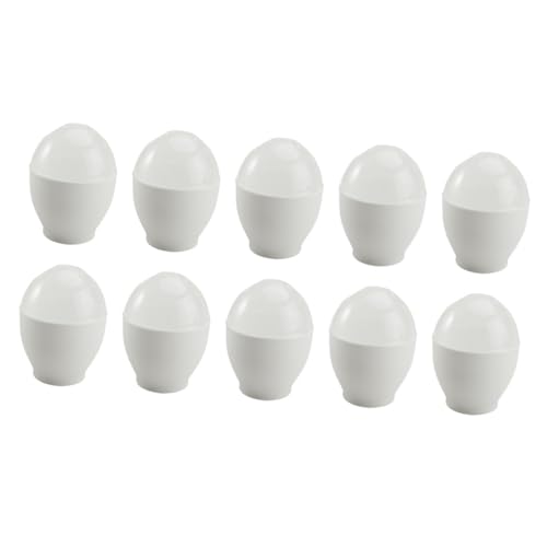 FUNNETOYU 10 Stück Teiliges Mikrowellen Ei Dampfgarer aus Lebensmittelechtem PP Vielseitige Eierbecher und Dessertformen Spülmaschinenfest Kompakt und Geruchsneutral für Zuhause und FUNNETOYU 10 Stück Teiliges Mikrowellen Ei Dampfgarer aus Lebensmittelechtem PP Vielseitige Eierbecher und Dessertformen Spülmaschinenfest Kompakt und Geruchsneutral für Zuhause und von FUNNETOYU