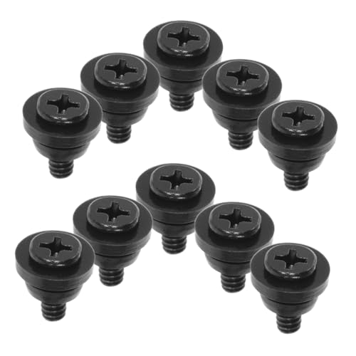 FUNNETOYU 10 Stück Teiliges Pan Head Schrauben mit Federringen und Unterlegscheiben Kompatibel mit Hdds für Sichere und Vibrationsdämpfende Montage von und Mechanischen FUNNETOYU 10 Stück Teiliges Pan Head Schrauben mit Federringen und Unterlegscheiben Kompatibel mit Hdds für Sichere und Vibrationsdämpfende Montage von und Mechanischen von FUNNETOYU