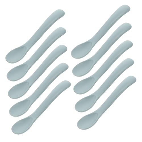 FUNNETOYU 10 Stück Teiliges Sanft Flexibel mit Messfunktion frei für Beikoststart und Kleinkindfütterung Farbenfrohes Babybesteck für Sanfte Einführung in Feste Nahrung FUNNETOYU 10 Stück Teiliges Sanft Flexibel mit Messfunktion frei für Beikoststart und Kleinkindfütterung Farbenfrohes Babybesteck für Sanfte Einführung in Feste Nahrung von FUNNETOYU