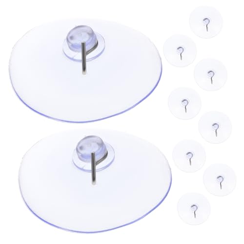 FUNNETOYU 10 Stück Teiliges Saugnapf Haken Transparente Saughaken für Badezimmer und Küche Starke und Langlebige Wandhaken Bohren zu Installieren Vielseitig Einsetzbar und Modern FUNNETOYU 10 Stück Teiliges Saugnapf Haken Transparente Saughaken für Badezimmer und Küche Starke und Langlebige Wandhaken Bohren zu Installieren Vielseitig Einsetzbar und Modern von FUNNETOYU