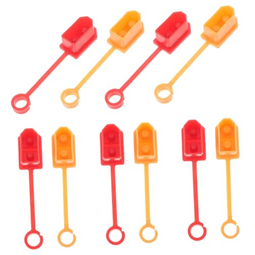FUNNETOYU 10 Stück Teiliges Stecker Schutzkappen Oxidationsbeständige Isolierung und Kurzschlusssichere Batterie Plug Abdeckungen für Rc Modelle Gelb und Rot Je FUNNETOYU 10 Stück Teiliges Stecker Schutzkappen Oxidationsbeständige Isolierung und Kurzschlusssichere Batterie Plug Abdeckungen für Rc Modelle Gelb und Rot Je von FUNNETOYU