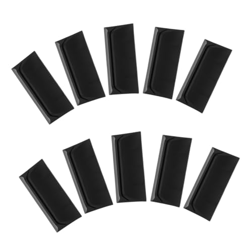 FUNNETOYU 10 Stück Verstellbare Schreibtisch Trennwandklemmen aus Kunststoff Stabile Glashalterung Privacy Panel Clip für Büro Minimalistisches Design Zuverlässiger Tischteiler Befestiger von FUNNETOYU