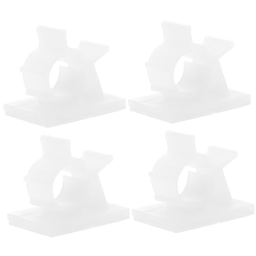 FUNNETOYU 100 Stück Selbstklebende Kabelclips aus Strapazierfähigem Kunststoff Verstellbare Kabelhalter für Sicheres Kabelmanagement zu Hause Büro und Auto Schützende Kabelorganisation FUNNETOYU 100 Stück Selbstklebende Kabelclips aus Strapazierfähigem Kunststoff Verstellbare Kabelhalter für Sicheres Kabelmanagement zu Hause Büro und Auto Schützende Kabelorganisation von FUNNETOYU