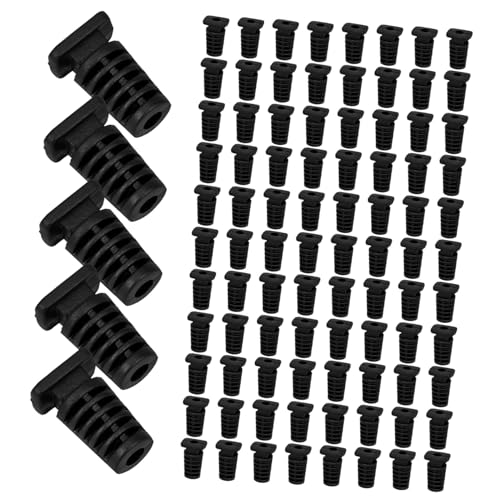 FUNNETOYU 100 Stück Teiliges Kabelverschraubung Zugentlastung aus Robustem Abs Kabelschutz mit Einfachem Einbau Universeller Drahtabdeckungs Stecker für Elektrowerkzeuge und Professionelle von FUNNETOYU