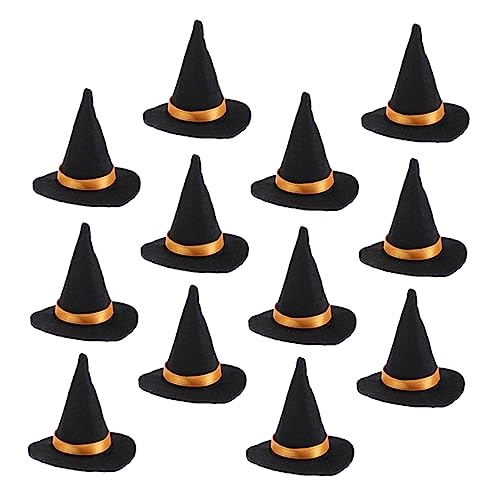 FUNNETOYU 12 Stück Mini Hexenhüte für Weinflaschen Teiliges Halloween Party Dekoration Witzige Flaschendeko für DIY Bastelprojekte Partygeschenk FUNNETOYU 12 Stück Mini Hexenhüte für Weinflaschen Teiliges Halloween Party Dekoration Witzige Flaschendeko für DIY Bastelprojekte Partygeschenk von FUNNETOYU