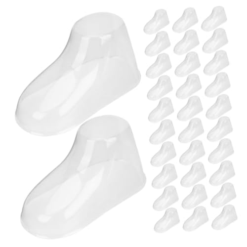 FUNNETOYU 120 Stück Teiliges Transparente Babyfuß Modelle aus Flexiblem Babyschuh und Sockendisplay Robust und Formstabil für Ladendisplay und Aufbewahrung von Babyschuhen FUNNETOYU 120 Stück Teiliges Transparente Babyfuß Modelle aus Flexiblem Babyschuh und Sockendisplay Robust und Formstabil für Ladendisplay und Aufbewahrung von Babyschuhen von FUNNETOYU
