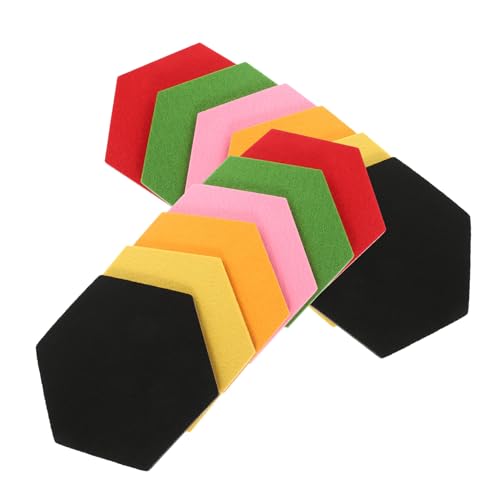 FUNNETOYU 12Stücke DIY Sechseck Filz Wandaufkleber Selbstklebende Kreative Wollfilz Sticker für Bürodekoration Multifunktionale Wandgestaltung Zufälliger Stil FUNNETOYU 12Stücke DIY Sechseck Filz Wandaufkleber Selbstklebende Kreative Wollfilz Sticker für Bürodekoration Multifunktionale Wandgestaltung Zufälliger Stil von FUNNETOYU