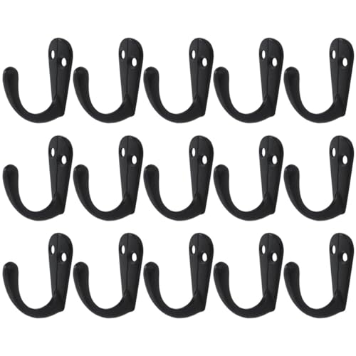 FUNNETOYU 15 Stück Wandhaken aus Zinklegierung Teilig für Badezimmer Schlafzimmer und Küche Vielseitig Einsetzbar Rostfrei und Langlebig für Mäntel Handtaschen Handtücher und FUNNETOYU 15 Stück Wandhaken aus Zinklegierung Teilig für Badezimmer Schlafzimmer und Küche Vielseitig Einsetzbar Rostfrei und Langlebig für Mäntel Handtaschen Handtücher und von FUNNETOYU