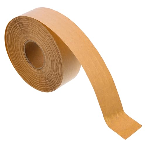 FUNNETOYU 1Rolle Kraftpapier Klebeband Hochklebend für Verpackung und Versiegelung von Kartons Beschreibbar und FUNNETOYU 1Rolle Kraftpapier Klebeband Hochklebend für Verpackung und Versiegelung von Kartons Beschreibbar und von FUNNETOYU
