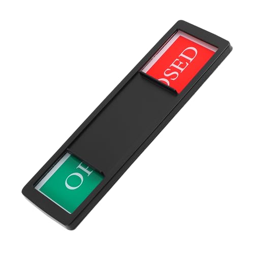 FUNNETOYU 1Stück Datenschutzzeichen Magnetisch Open Close Schild für Büro Toilette Konferenzräume Unauffälliges Design Einfache Anwendung Hochwertiges und Privatsphäre von FUNNETOYU