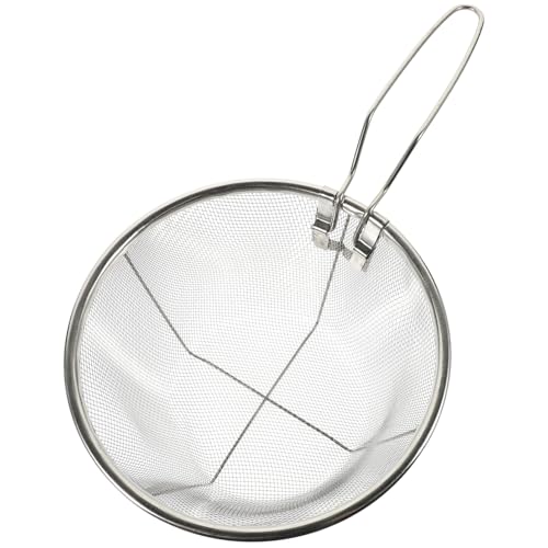 FUNNETOYU 1Stück Frittierkorb Faltbares für Fritteuse Runder Bratkorb zum Frittieren Blanchieren Hochwertiges Langlebiges Material Chicken von FUNNETOYU