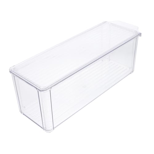 FUNNETOYU 1Stück Kühlschrank Obst und Gemüsekasten Transparente Aufbewahrungsbox für Kühlschrank Lebensmittelechtes Material für Lagerung und Frischhaltung von Lebensmitteln von FUNNETOYU