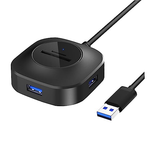 FUNNETOYU 1stück USB Hub Mit Übertragungsgeschwindigkeit Adapter Für Laptop Und Pc Unterstützt Verschiedene Speicherkarten Kabel Für Home Office Und Gaming FUNNETOYU 1stück USB Hub Mit Übertragungsgeschwindigkeit Adapter Für Laptop Und Pc Unterstützt Verschiedene Speicherkarten Kabel Für Home Office Und Gaming von FUNNETOYU