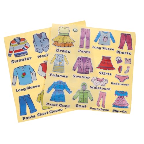 FUNNETOYU 2 Blätter Kleideretiketten PVC Aufkleber Reflektierende Garderoben Sortierlabels Praktische Kleidungsetiketten für Jungen Mädchen Selbstklebend Langlebig Leicht Erkennbar für FUNNETOYU 2 Blätter Kleideretiketten PVC Aufkleber Reflektierende Garderoben Sortierlabels Praktische Kleidungsetiketten für Jungen Mädchen Selbstklebend Langlebig Leicht Erkennbar für von FUNNETOYU
