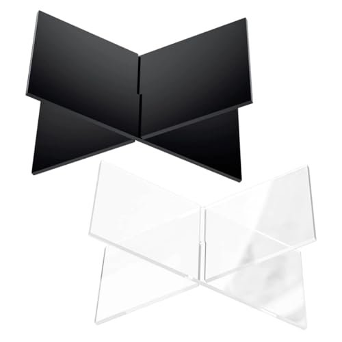 FUNNETOYU 2 Sets Buchständer Buchstaffelei Küchenbuchhalter Bibelhalterständer Buchplatzhalterständer Transparenter Buchhalter Zeitschriften Organizer Buchdokumentenständer FUNNETOYU 2 Sets Buchständer Buchstaffelei Küchenbuchhalter Bibelhalterständer Buchplatzhalterständer Transparenter Buchhalter Zeitschriften Organizer Buchdokumentenständer von FUNNETOYU