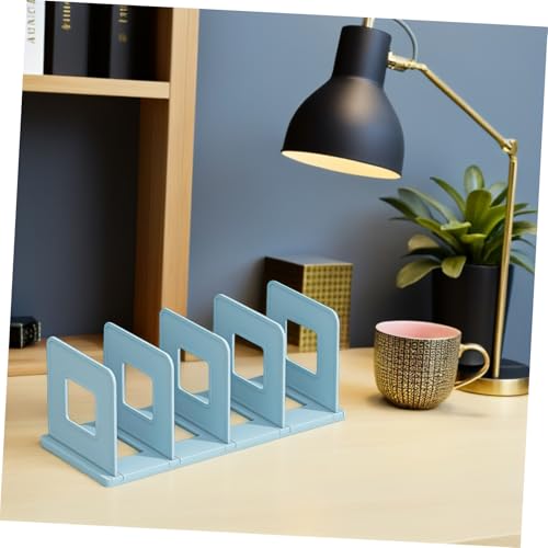 FUNNETOYU 2 Stück Buchhalter für Schreibtisch Platzsparender Vertikaler Organizer aus Robustem Material Vielseitiger Bücher Zeitschriftenständer für Studium und Büro Stilvolles Design FUNNETOYU 2 Stück Buchhalter für Schreibtisch Platzsparender Vertikaler Organizer aus Robustem Material Vielseitiger Bücher Zeitschriftenständer für Studium und Büro Stilvolles Design von FUNNETOYU