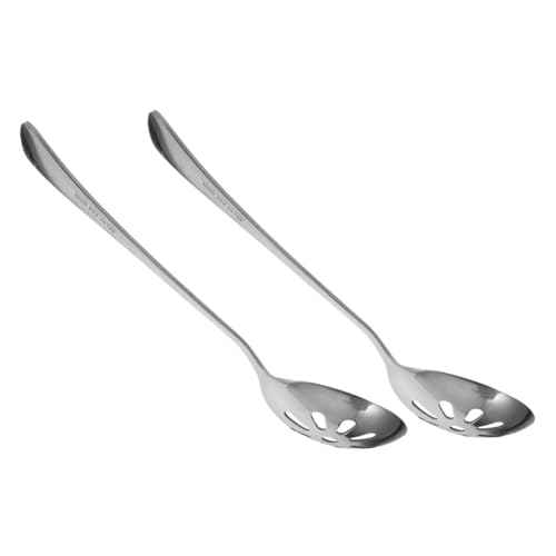 FUNNETOYU 2 Stück Edelstahl Schöpflöffel mit Schlitzen Vielseitig als Abgabesieb für Restaurant und Familienessen Spülmaschinenfest Modernes Design Einfach zu Reinigen FUNNETOYU 2 Stück Edelstahl Schöpflöffel mit Schlitzen Vielseitig als Abgabesieb für Restaurant und Familienessen Spülmaschinenfest Modernes Design Einfach zu Reinigen von FUNNETOYU