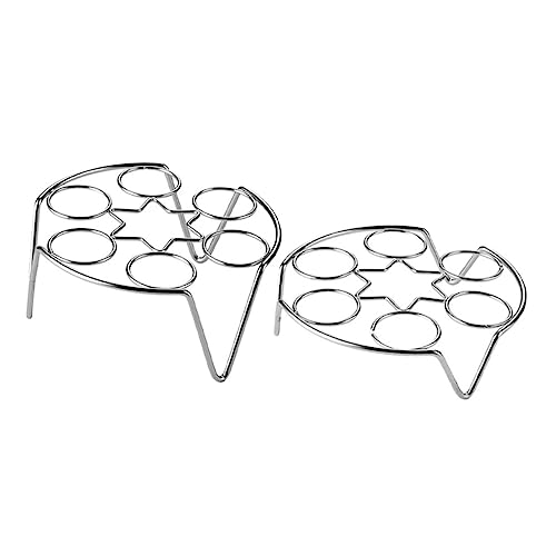 FUNNETOYU 2 Stück Eier Dampfgestelle Multifunktionale Eierhalter für von Eier Gemüse Robust Leicht zu Reinigen für Küche FUNNETOYU 2 Stück Eier Dampfgestelle Multifunktionale Eierhalter für von Eier Gemüse Robust Leicht zu Reinigen für Küche von FUNNETOYU