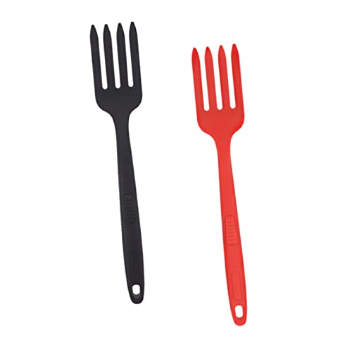 FUNNETOYU 2 Stück Ergonomische Silikon Kochgabel Hitzebeständig Flexibel und Langlebig zum Kochen von Spaghetti Salaten und Nudeln Spülmaschinengeeignet Praktisches Küchenutensil für FUNNETOYU 2 Stück Ergonomische Silikon Kochgabel Hitzebeständig Flexibel und Langlebig zum Kochen von Spaghetti Salaten und Nudeln Spülmaschinengeeignet Praktisches Küchenutensil für von FUNNETOYU