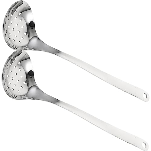 FUNNETOYU 2 Stück Kleines Sieb Aus Edelstahl Herstellung Teelöffel Utensil Mit Teesieb Klare Buffet-servierbestecke Löffel Zum Kochen Löffel Besteck Halter Rostfreier Stahl Silver FUNNETOYU 2 Stück Kleines Sieb Aus Edelstahl Herstellung Teelöffel Utensil Mit Teesieb Klare Buffet-servierbestecke Löffel Zum Kochen Löffel Besteck Halter Rostfreier Stahl Silver von FUNNETOYU