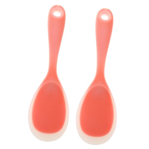 FUNNETOYU 2 Stück Kompakte Silikon Reislöffel Set Teilig Wiederverwendbare Küchenutensilien Leicht zu Reinigen für Zuhause Restaurant und Hotel Hitzebeständig Ergonomisches Design FUNNETOYU 2 Stück Kompakte Silikon Reislöffel Set Teilig Wiederverwendbare Küchenutensilien Leicht zu Reinigen für Zuhause Restaurant und Hotel Hitzebeständig Ergonomisches Design von FUNNETOYU