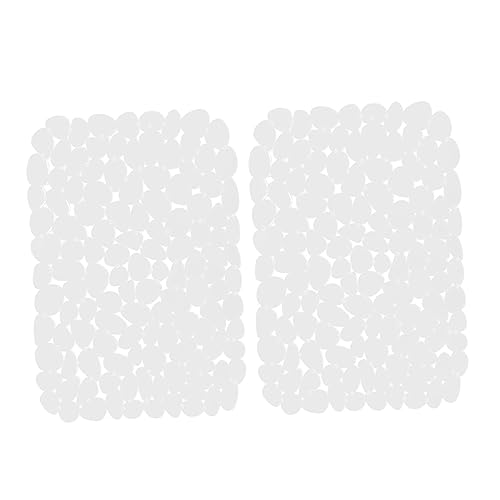 FUNNETOYU 2 Stück Küchen PVC Spülbeckenmatte Rutschfeste Abflussmatte für Geschirr und Besteck Transparente Drainage Unterlage mit Hohldesign für Optimale Wasserableitung FUNNETOYU 2 Stück Küchen PVC Spülbeckenmatte Rutschfeste Abflussmatte für Geschirr und Besteck Transparente Drainage Unterlage mit Hohldesign für Optimale Wasserableitung von FUNNETOYU