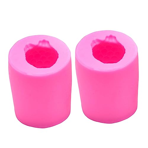 FUNNETOYU 2 Stück Silikon Katze Eule Form Teilig Flexible Handmade Soap und Dessert DIY Form Fondant und Kerzen Gießform Leicht zu Reinigen und Wiederverwendbar von FUNNETOYU