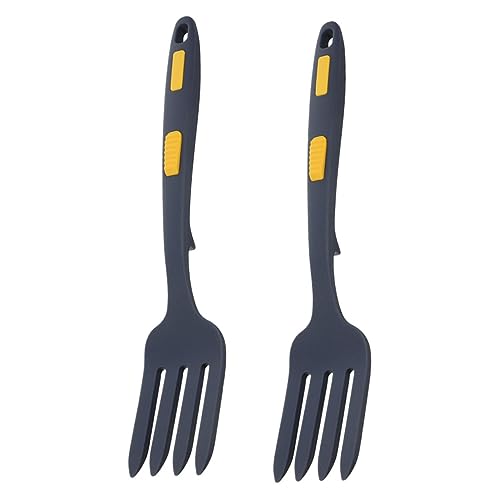 FUNNETOYU 2 Stück Silikon Kochgabel Flexibel Hitzebeständig Spülmaschinenfest Geschmeidig Ergonomisch für Sicheres Kochen und Servieren Küche und Haushalt FUNNETOYU 2 Stück Silikon Kochgabel Flexibel Hitzebeständig Spülmaschinenfest Geschmeidig Ergonomisch für Sicheres Kochen und Servieren Küche und Haushalt von FUNNETOYU