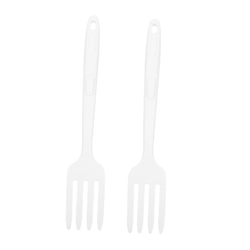 FUNNETOYU 2 Stück Silikon Kochgabel mit Langem Griff Rutschfeste Hitzebeständige Küchenutensilien zum Rühren Servieren von Pasta Nudeln und Appetizern Bpa frei Vielseitig Einsetzbar FUNNETOYU 2 Stück Silikon Kochgabel mit Langem Griff Rutschfeste Hitzebeständige Küchenutensilien zum Rühren Servieren von Pasta Nudeln und Appetizern Bpa frei Vielseitig Einsetzbar von FUNNETOYU