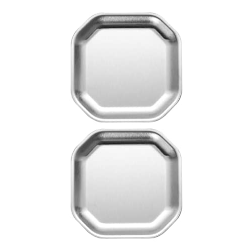 FUNNETOYU 2 Stück Snackplatten Set Koreanische Stil Servierplatten für Snacks und Desserts Multifunktional Rostfrei für Zuhause Restaurants und Partys FUNNETOYU 2 Stück Snackplatten Set Koreanische Stil Servierplatten für Snacks und Desserts Multifunktional Rostfrei für Zuhause Restaurants und Partys von FUNNETOYU