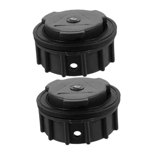 FUNNETOYU 2 Stück Stopfen für Mülltonnenboden Wasserdichter Abflussverschluss aus Langlebigem Material Verhindert Regenwasseransammlung und Geruchsbildung Einfache Montage für von FUNNETOYU