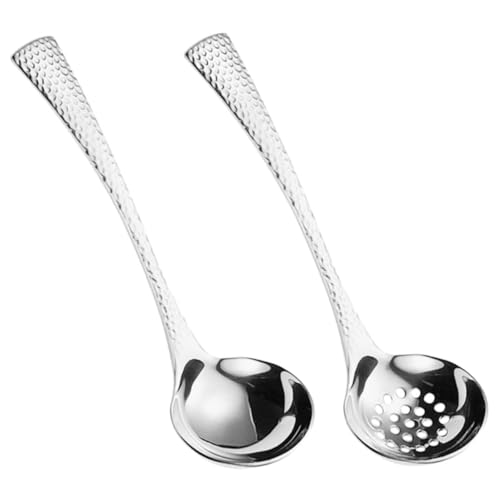 FUNNETOYU 2 Stück Suppenkelle Teiliges Rutschfester Griff Perfekter Schöpflöffel für Hot Pot und Eintöpfe Spülmaschinengeeignet für Küche FUNNETOYU 2 Stück Suppenkelle Teiliges Rutschfester Griff Perfekter Schöpflöffel für Hot Pot und Eintöpfe Spülmaschinengeeignet für Küche von FUNNETOYU