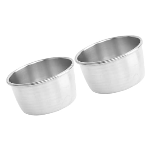 FUNNETOYU 2 Stück Teiliges Edelstahl Steak Sauce Becher Große Hitzebeständige Wiederverwendbare Saucenbehälter für Dippen und Grillen Vielseitige Gewürzschalen für Küche und Partygebrauch FUNNETOYU 2 Stück Teiliges Edelstahl Steak Sauce Becher Große Hitzebeständige Wiederverwendbare Saucenbehälter für Dippen und Grillen Vielseitige Gewürzschalen für Küche und Partygebrauch von FUNNETOYU