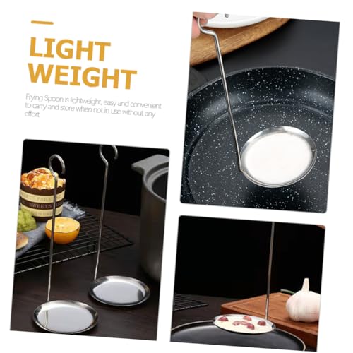FUNNETOYU 2 Stück Teiliges Edelstahl frittierlöffel Langem Griff Antihaftbeschichtet Hitzebeständig Leichtes Küchenutensil für Sicheres und Komfortables Frittieren von Snacks und Pommes FUNNETOYU 2 Stück Teiliges Edelstahl frittierlöffel Langem Griff Antihaftbeschichtet Hitzebeständig Leichtes Küchenutensil für Sicheres und Komfortables Frittieren von Snacks und Pommes von FUNNETOYU