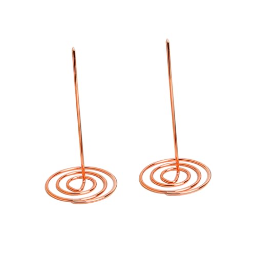 FUNNETOYU 2 Stück Teiliges Rosegold Metall Rechnungs und Quittungshalter Büro Restaurant Küchen Multifunktionaler Notizspieß mit Rundem Sockel und Rostfreiem Design FUNNETOYU 2 Stück Teiliges Rosegold Metall Rechnungs und Quittungshalter Büro Restaurant Küchen Multifunktionaler Notizspieß mit Rundem Sockel und Rostfreiem Design von FUNNETOYU