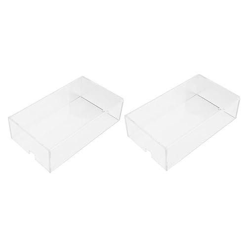FUNNETOYU 2 Stück Transparenter Acryl Schutzcover Wasser und Staubdichte Mausabdeckung für Schreibtisch Schützt vor Verschmutzung Flüssigkeiten und Krümeln Büro und PC FUNNETOYU 2 Stück Transparenter Acryl Schutzcover Wasser und Staubdichte Mausabdeckung für Schreibtisch Schützt vor Verschmutzung Flüssigkeiten und Krümeln Büro und PC von FUNNETOYU