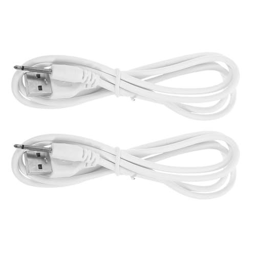 FUNNETOYU 2 Stück USB zu Dc Ladekabel Schnelles Laden für Verschiedene Geräte Hohlstecker Tragbares und Sicheres USB Kabel für Zuverlässige Nutzung von FUNNETOYU