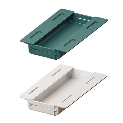 FUNNETOYU 2 Stück Unsichtbare Schublade Selbstklebende Aufbewahrungsbox für Schreibtisch Praktische Platzsparende Lösungen für Büro und Zuhause Hochwertiges Material Aufbewahrung für FUNNETOYU 2 Stück Unsichtbare Schublade Selbstklebende Aufbewahrungsbox für Schreibtisch Praktische Platzsparende Lösungen für Büro und Zuhause Hochwertiges Material Aufbewahrung für von FUNNETOYU