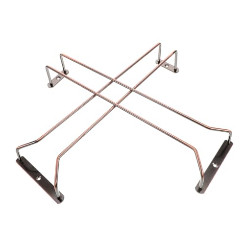 FUNNETOYU 2 Stück Weinglashalter Bar Gläser Organizer Hängendes Weinregal Weinglas Hängeregal Hängendes Weinglasregal Unter Dem Schrank Weinglasregal Bar Glashalter Eisendraht FUNNETOYU 2 Stück Weinglashalter Bar Gläser Organizer Hängendes Weinregal Weinglas Hängeregal Hängendes Weinglasregal Unter Dem Schrank Weinglasregal Bar Glashalter Eisendraht von FUNNETOYU