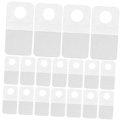 FUNNETOYU 200 Stück Transparente Selbstklebende PVC Haken für Verkaufsdisplay für Hängende Etiketten und Merchandise Präsentation Stark Haftend und Langlebig FUNNETOYU 200 Stück Transparente Selbstklebende PVC Haken für Verkaufsdisplay für Hängende Etiketten und Merchandise Präsentation Stark Haftend und Langlebig von FUNNETOYU