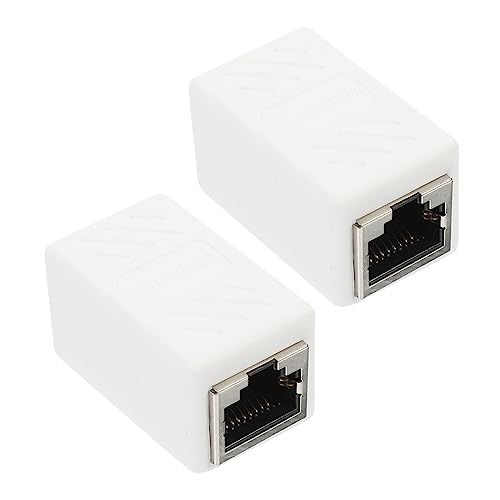 FUNNETOYU 2stücke Pack Ethernet Koppler Cat Cat Buchse Buchse Ethernet Adapter Aus Zinklegierung Und Abs Für Stabile Übertragung Und Langlebigkeit FUNNETOYU 2stücke Pack Ethernet Koppler Cat Cat Buchse Buchse Ethernet Adapter Aus Zinklegierung Und Abs Für Stabile Übertragung Und Langlebigkeit von FUNNETOYU