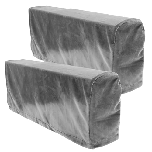FUNNETOYU 2Stücke rutschfeste Armlehnenschoner für Sofas Elastische Couchbezüge aus Weichem Material für Verschiedene Armlehnenformen Möbel und Petschutz von FUNNETOYU
