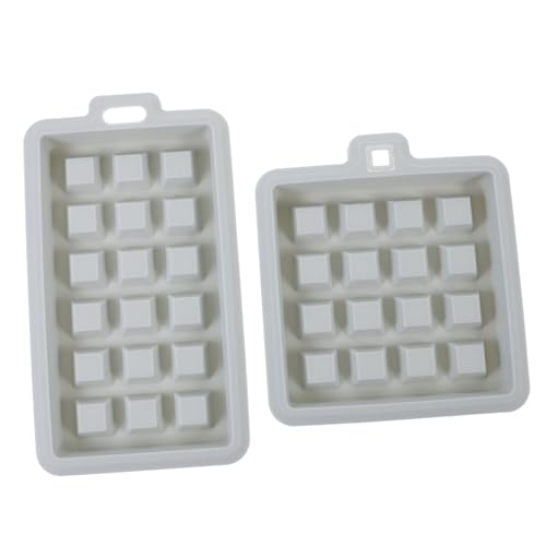 FUNNETOYU 2stücke Silikon Waffel-backform Lebensmittelechtes Silikon Für Kuchen Und Waffeln Rechteckige Und Quadratische Formen Einfaches Demoulding Für Zuhause Und Bäckereien FUNNETOYU 2stücke Silikon Waffel-backform Lebensmittelechtes Silikon Für Kuchen Und Waffeln Rechteckige Und Quadratische Formen Einfaches Demoulding Für Zuhause Und Bäckereien von FUNNETOYU