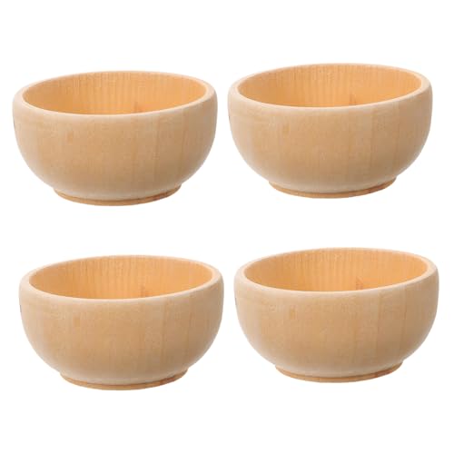 FUNNETOYU 3 Sätze Teiliges Set Diy Holzschalen Kleine Holzschalen Für Kreative Bastelprojekte Natürliche Holzfarbe Für Mikrolandschaften Und Dekoration 4 Stück * 3 FUNNETOYU 3 Sätze Teiliges Set Diy Holzschalen Kleine Holzschalen Für Kreative Bastelprojekte Natürliche Holzfarbe Für Mikrolandschaften Und Dekoration 4 Stück * 3 von FUNNETOYU