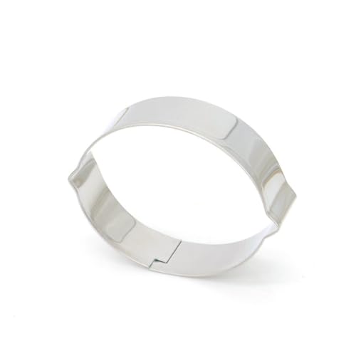 FUNNETOYU 3 Stück Edelstahl Ausstechformen Teilig Zitrone Form DIY Kekse Schokolade Fondant Backformen Antihaftend Langlebig für Kuchen Mousse Dessert und Obst Gemüse Schneiden von FUNNETOYU