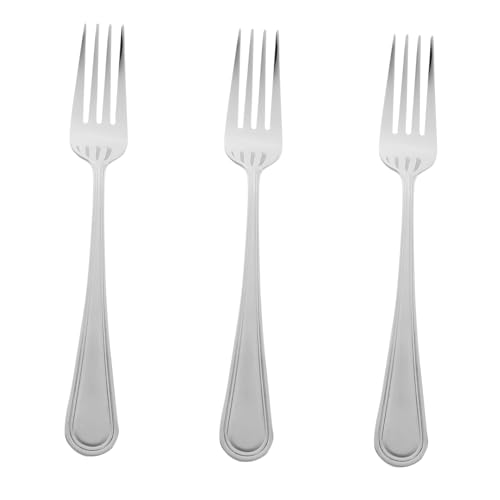 FUNNETOYU 3 Stück Edelstahl Dessertgabel Teiliges Kleine Multifunktionale Kuchengabeln Kompakt Leicht für Obst Kuchen Party Restaurant FUNNETOYU 3 Stück Edelstahl Dessertgabel Teiliges Kleine Multifunktionale Kuchengabeln Kompakt Leicht für Obst Kuchen Party Restaurant von FUNNETOYU
