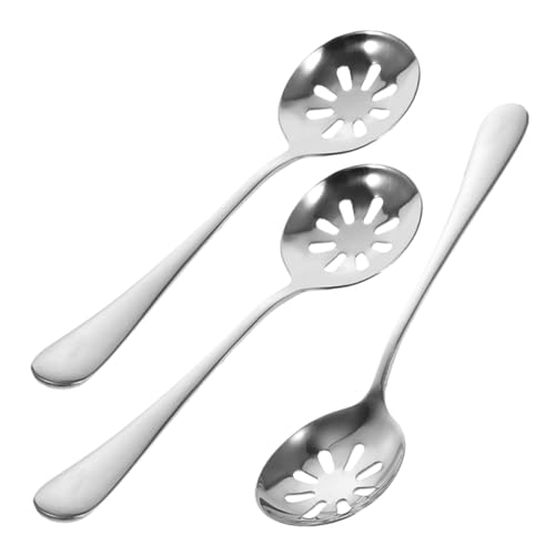 FUNNETOYU 3 Stück Schöpflöffel mit Löchern Vielseitige Gelochte Servierlöffel für Küche und Buffet Kompakt Langlebig und Komfortabel für Salat Suppe Pasta und FUNNETOYU 3 Stück Schöpflöffel mit Löchern Vielseitige Gelochte Servierlöffel für Küche und Buffet Kompakt Langlebig und Komfortabel für Salat Suppe Pasta und von FUNNETOYU