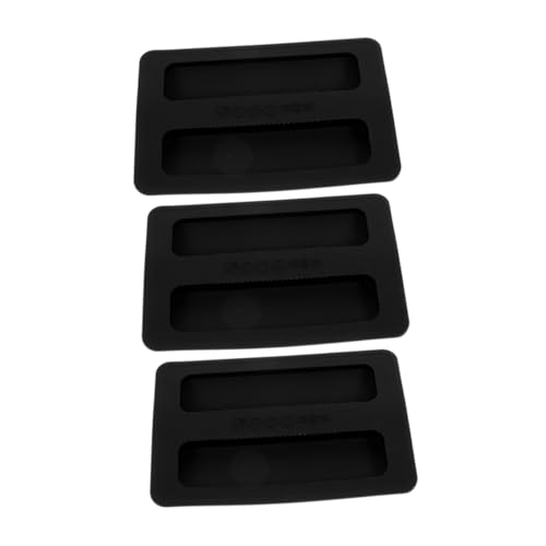 FUNNETOYU 3 Stück Silikon Toaster Abdeckungen für Scheiben Brotbackautomaten Staubdicht Flexibel und Formbeständig Kompakt und Stilvoll für Küche Schwarzer Schutzdeckel FUNNETOYU 3 Stück Silikon Toaster Abdeckungen für Scheiben Brotbackautomaten Staubdicht Flexibel und Formbeständig Kompakt und Stilvoll für Küche Schwarzer Schutzdeckel von FUNNETOYU