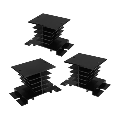 FUNNETOYU 3 Stück Teiliges Aluminium kühlkörper Einphasige Ssr relais Kompakter Kühlkörperblock mit Hoher Wärmeableitung Geeignet für Stromversorgung Haushaltsgeräte Effiziente Kühlung und FUNNETOYU 3 Stück Teiliges Aluminium kühlkörper Einphasige Ssr relais Kompakter Kühlkörperblock mit Hoher Wärmeableitung Geeignet für Stromversorgung Haushaltsgeräte Effiziente Kühlung und von FUNNETOYU