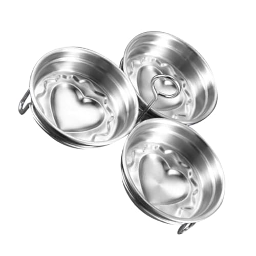 FUNNETOYU 3 Stück Teiliges Edelstahl Eierkocher Set Herzform Eierformer Backwerkzeug für Frühstück Gesunde Snacks DIY Kuchen Pudding Eisform Bpa Frei Einfach zu Reinigen FUNNETOYU 3 Stück Teiliges Edelstahl Eierkocher Set Herzform Eierformer Backwerkzeug für Frühstück Gesunde Snacks DIY Kuchen Pudding Eisform Bpa Frei Einfach zu Reinigen von FUNNETOYU